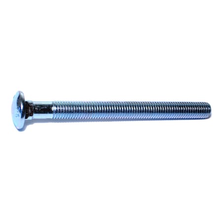 Midwest Fastener 5/8"-11 x 7" Zinc Plated Grade 2 / A307 Steel Coarse Thread Carriage Bolts 25PK 01173